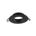 recessed spotlight SAMSOLA MAX round, swivelling IP20, black dimmable
