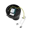 Deko-Light reading lamp CAN TILT ROUND round, with switch, cardanic swivelling GU10 IP20, black 