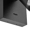 Deko-Light reading lamp CAN TILT SQUARE square, with switch, cardanic swivelling GU10 IP20, black 