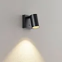 Deko-Light reading lamp CAN TILT SQUARE USB square, with switch, with USB charging function, cardanic swivelling GU10 IP20, black 