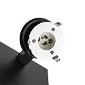 Deko-Light reading lamp CAN TILT SQUARE USB BASE MIX'N MATCH 1/3 square, with switch, without shade, with USB charging function