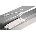 Deko-Light pendant luminaire LED PANEL square IP40, white aluminum dimmable