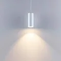 Deko-Light pendant luminaire CAN 150 down, cylindrical, direct GU10 IP20, white