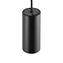 Deko-Light pendant luminaire CAN 150 down, cylindrical, direct GU10 IP20, black