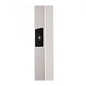 Deko-Light floor lamp OFFICE ONE up / down, for VDU workstation, with touch dimmer IP20, white aluminum dimmable