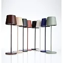 Deko-Light battery table lamp CANIS CCT Switch, with touch dimmer, without charger IP65, mat, terracotta dimmable
