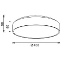 Deko-Light wall and ceiling luminaire MENKAR 40 IP20, white
