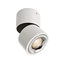 ceiling luminaire UNI II MINI TILT 1 flame, cardanic swivelling IP20, white dimmable
