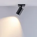 Deko-Light ceiling luminaire CAN TILT SQUARE 11CM 1 flame, square, cardanic swivelling GU10 IP20, black