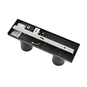 Deko-Light ceiling luminaire CAN TILT SQUARE 30.5CM 2 flames, square, cardanic swivelling GU10 IP20, black