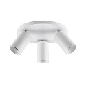 Deko-Light ceiling luminaire CAN TILT ROUND Ø 25CM 3 flames, round, cardanic swivelling GU10 IP20, white