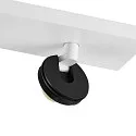ceiling luminaire CAN TILT SQUARE BASE 30.5CM MIX'N MATCH 1/3 2 flames, square, without shade, cardanic swivelling GU10 IP20