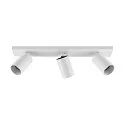 ceiling luminaire CAN TILT SQUARE BASE 48CM MIX'N MATCH 1/3 3 flames, square, without shade, cardanic swivelling GU10 IP20