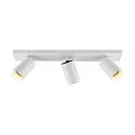 ceiling luminaire CAN TILT SQUARE BASE 48CM MIX'N MATCH 1/3 3 flames, square, without shade, cardanic swivelling GU10 IP20