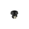 ceiling luminaire CAN TILT ROUND BASE Ø 8CM MIX‘N MATCH 1 flame, round, without shade, cardanic swivelling GU10 IP20, black