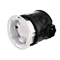 wall recessed luminaire ALWAID 2 rigid, without shade, without frame IP20, white dimmable