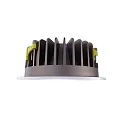  Recessed LED ceiling luminaire COB 210 rund, 37W, current constant, 35V DC, 1050mA, 4000K, white