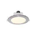 Recessed LED ceiling luminaire ACRUX 120, 14.5W 3000 / 4000 / 6000K 1370lm 90°, dimmable, matt white