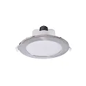 Recessed LED ceiling luminaire ACRUX 195, 26W 3000 / 4000 / 6000K 2670lm 90°, dimmable, matt white