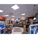 Recessed LED ceiling luminaire UNI II MAX, 34-35V DC, current constant, 24W 3000K 2150lm 33°, dimmable, white