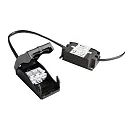 Deko-Light recessed spotlight DIONE IP20 swivelling, wired through IP20, black dimmable