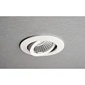 Deko-Light recessed spotlight DIONE IP20 DTW 930-918 swivelling, Dim-To-Warm, wired through IP20, white dimmable