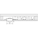 Deko-Light recessed spotlight DIONE IP20 DTW 930-918 swivelling, Dim-To-Warm, wired through IP20, black dimmable