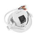 Deko-Light recessed spotlight SURTUR TILT 68 CCT swivelling, CCT Switch IP20/IP44, white dimmable