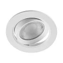 Deko-Light recessed spotlight SURTUR TILT 83 CCT swivelling, CCT Switch IP20/IP44, white dimmable