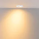 Deko-Light recessed spotlight SURTUR TILT 83 CCT swivelling, CCT Switch IP20/IP44, white dimmable