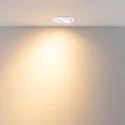 Deko-Light recessed spotlight SURTUR TILT 83 CCT swivelling, CCT Switch IP20/IP44, white dimmable