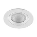 recessed spotlight SURTUR TILT 83 DTW swivelling, Dim-To-Warm IP20/IP44, white dimmable