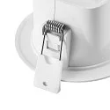 downlight ACRUX PRO 68 rigid, CCT Switch, UGR < 19 IP20/ IP54, glossy, white dimmable