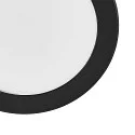Deko-Light downlight ACRUX PRO 120 rigid, CCT Switch, UGR < 19, multipower IP20/ IP54, glossy, black dimmable