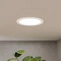 downlight ACRUX PRO 190 rigid, CCT Switch, UGR < 19, multipower IP20/ IP54, glossy, white dimmable