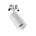 recessed spotlight CAN TILT ROUND SINGLE 1 flame, round, cardanic swivelling GU10 IP20, white