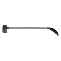 Deko-Light Outdoor LED luminaire ATIS II LED display luminaire, 15W, 3000K, 100°, IP55, dark grey