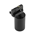 Deko-Light 3-phase spot cAN, 220-240V AC / 50-60Hz, GU10 LED max. 7.5W, rotatable and pivotable, black
