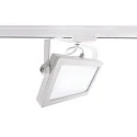 3-phase spot FLOOD SMD IP20, satined, traffic white