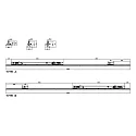 3-phase luminaire LINEAR PRO TILT DALI swivelling, DALI controllable, UGR < 19 IP20, black dimmable