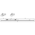 Deko-Light 3-phase luminaire LINEAR PRO FOLD rigid, switchable, multipower IP20, black 