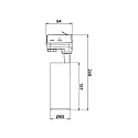 Deko-Light 3-phase spot LUCEA TILT DTW swivelling, Dim-To-Warm IP20, deep black dimmable