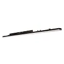 3-phase luminaire LINEAR PRO 120 DALI controllable, CCT Switch, multipower IP20, traffic black dimmable