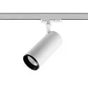3-phase spot LUCEA 40 TILT DALI controllable IP20, white dimmable