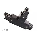 Deko-Light Accessories for 3-phase track system D LINE - T-coupler right-right-left with change mechanism, 220-240V AC, black