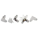 Deko-Light Accessories for 3-phase track system D LINE - 90°-coupler left-right with change mechanism, 220-240V AC, white