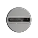 Deko-Light Accessories for 3-phase track system D LINE - surface adapter for luminiares, 220-240V AC / 50-60Hz, grey