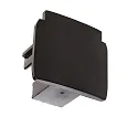 Accessories for 3-phase track system D LINE - endcap, black