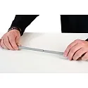 Deko-Light Extension for Ceiling suspension for 3-phase luminaire D LINE, rigid, 310 mm , black