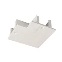 Accessory for 3-phase track system D LINE cover plate, 90°-connector
